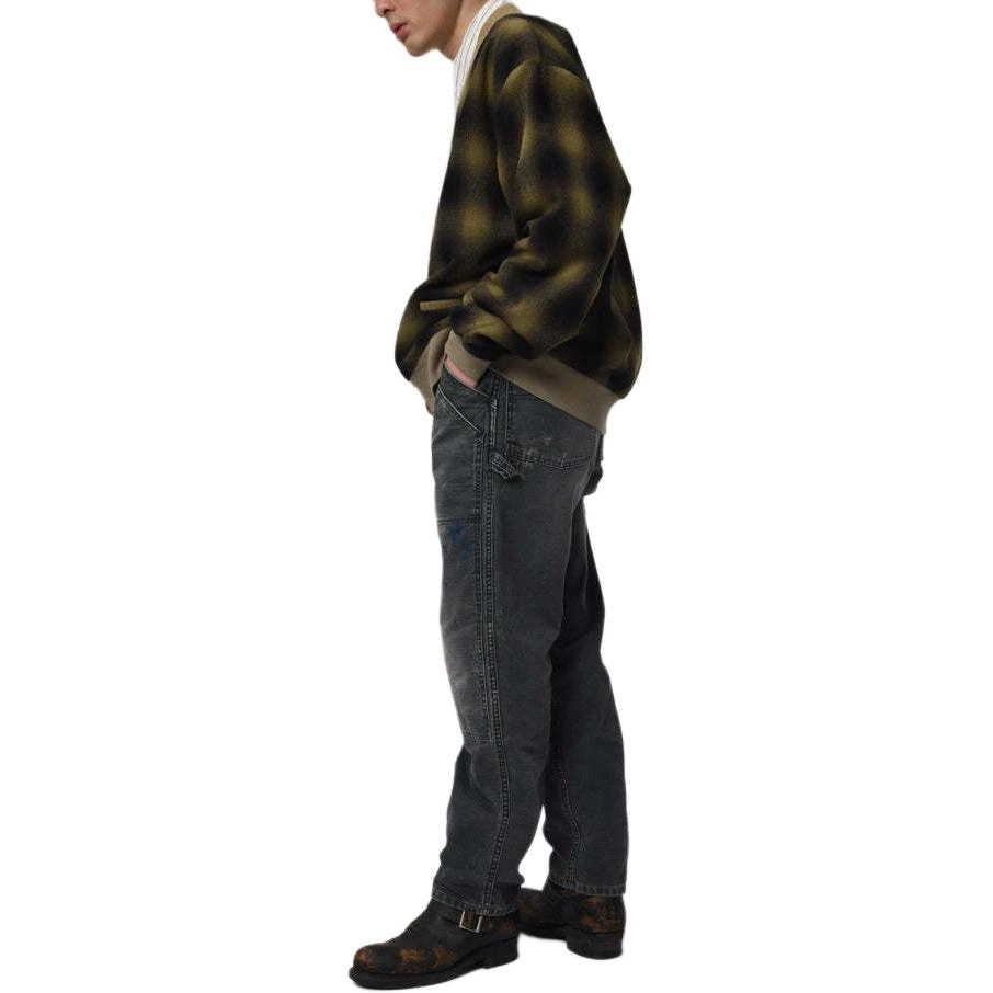 bowwow SS25 DOUBLE KNEE DUCK PAINTER PANTS AGEING