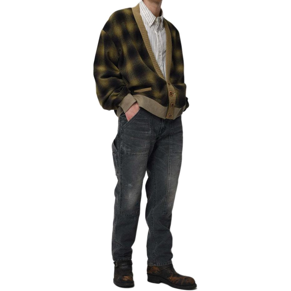 bowwow SS25 DOUBLE KNEE DUCK PAINTER PANTS AGEING