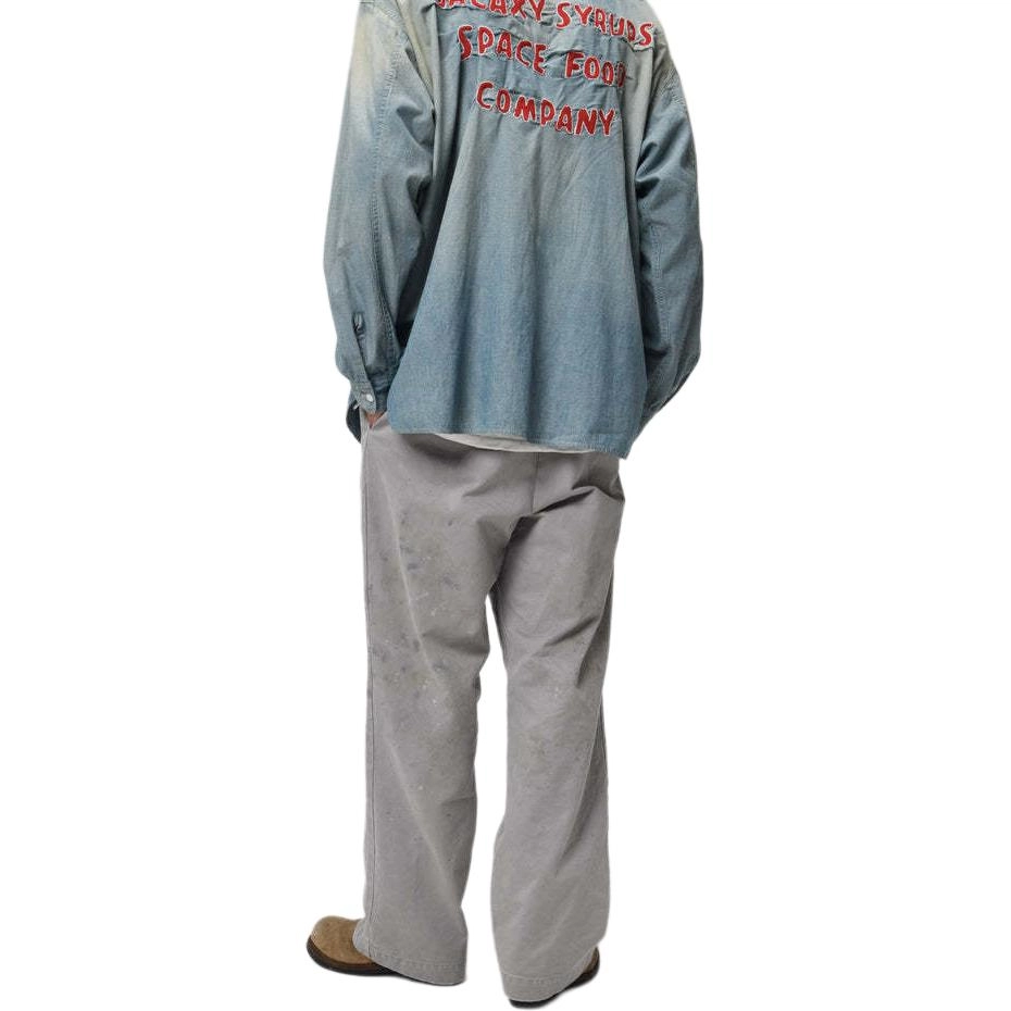 bowwow SS25 GALAXY SYRUP WORK TROUSERS