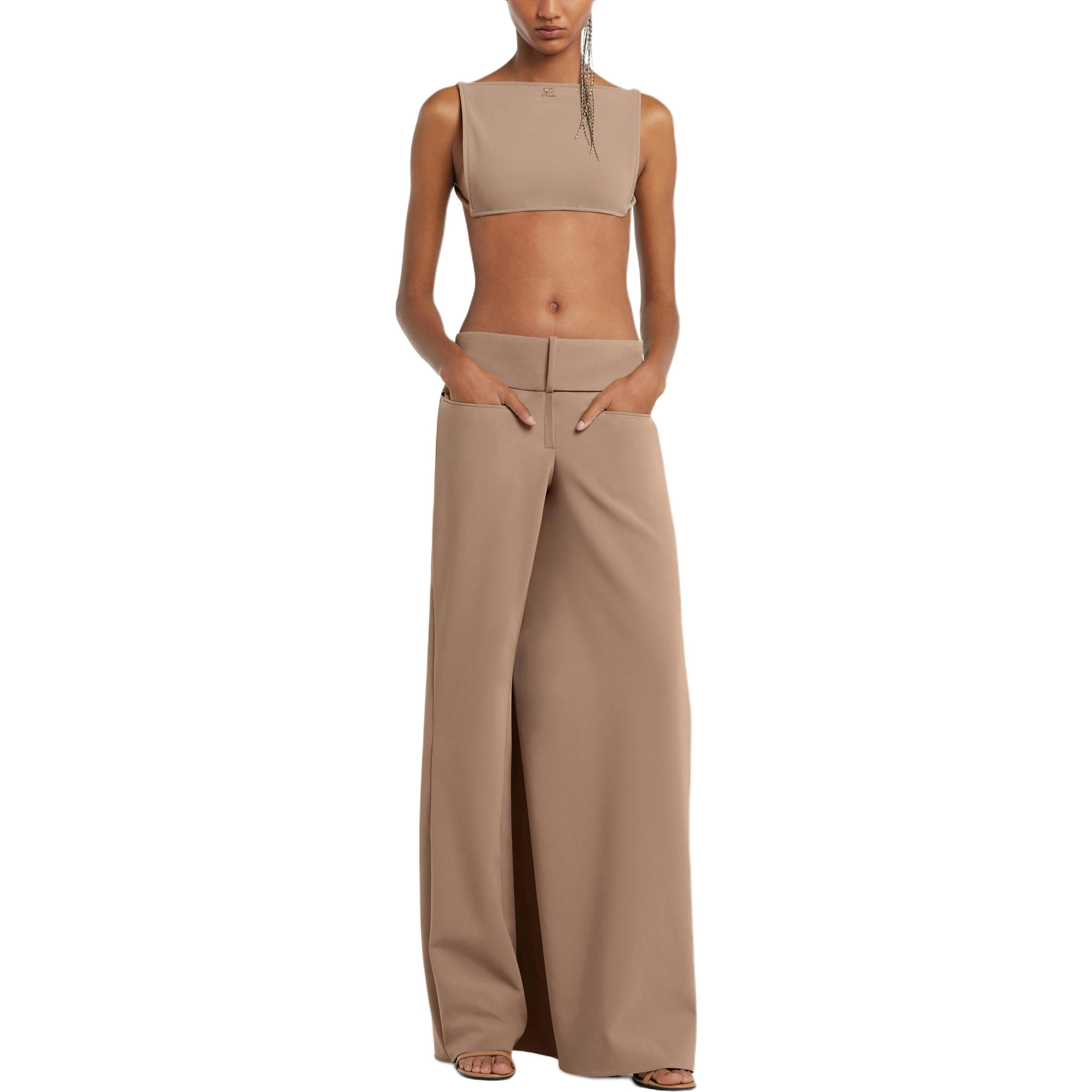 COURREGES SS25 RECTANGLE BRA 1