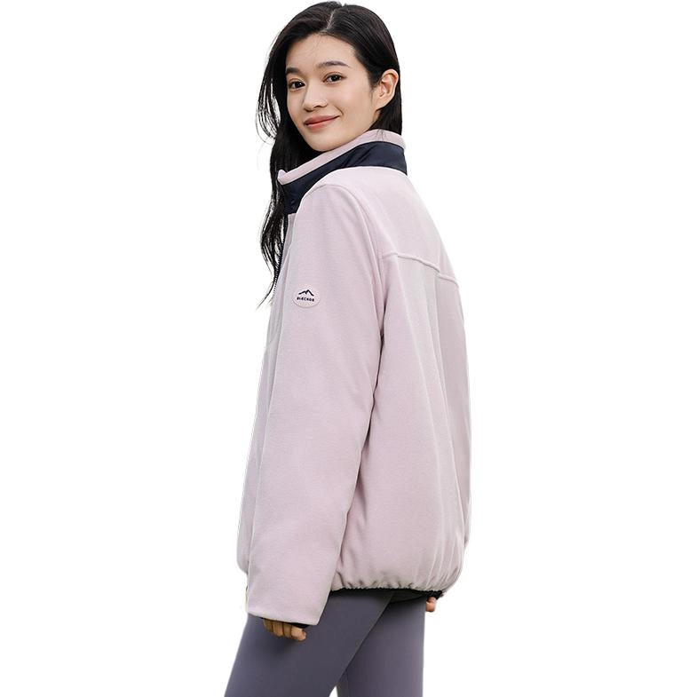 鸭鸭 简约通勤立领短款纯色宽松户外时尚运动羽绒服 男女同款