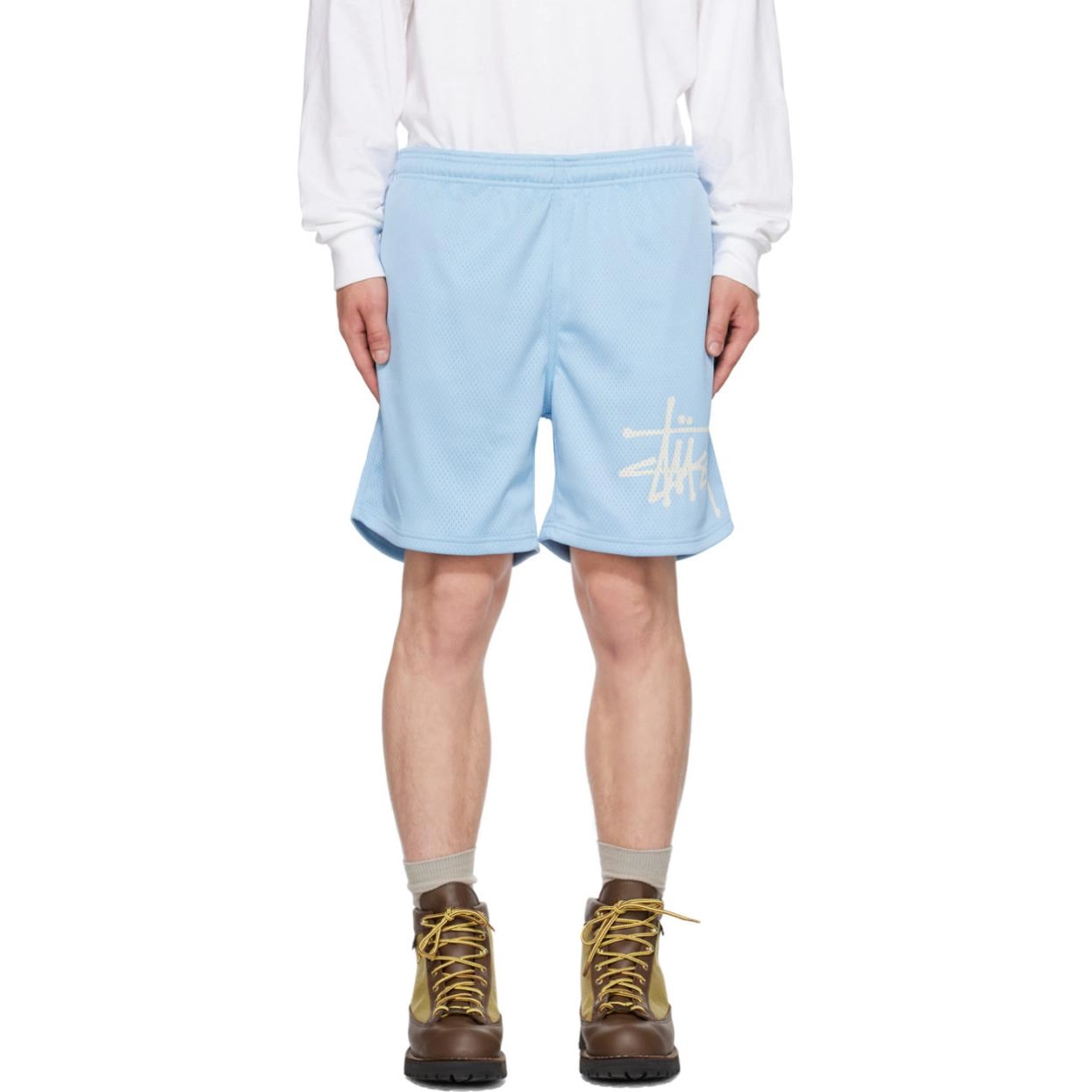 Stussy Big Basic Mesh Short Logo