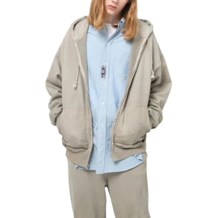 bowwow SS25 ZIP SWEAT HOODIE AGING
