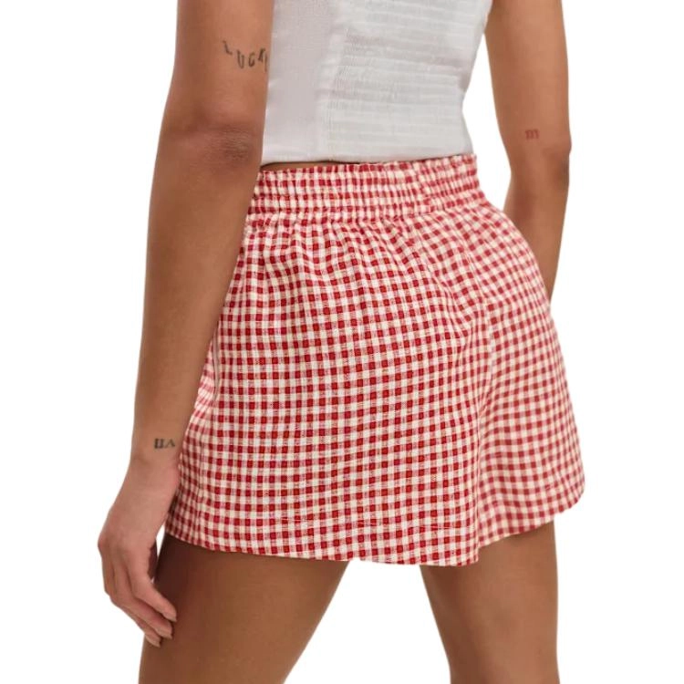 REFORMATION Mila Linen Short