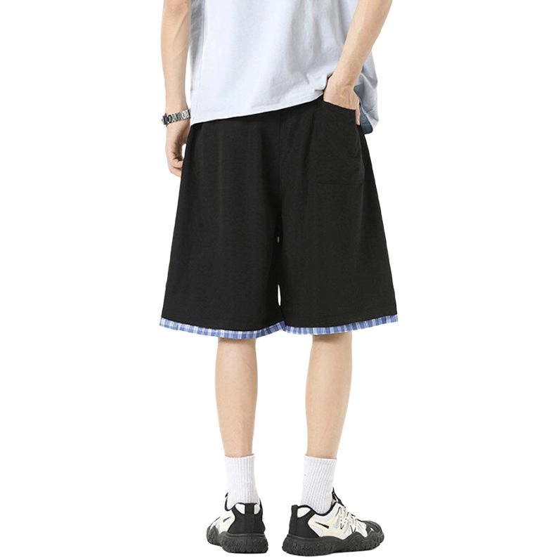 复古潮流夏季百搭五分沙滩休闲短裤 男女同款