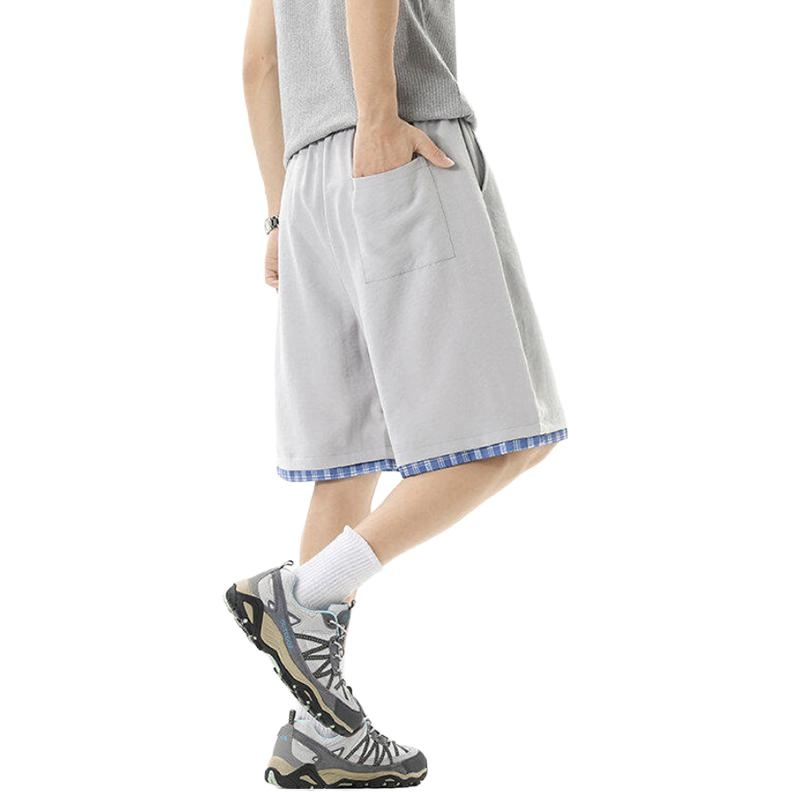 复古潮流夏季百搭五分沙滩休闲短裤 男女同款