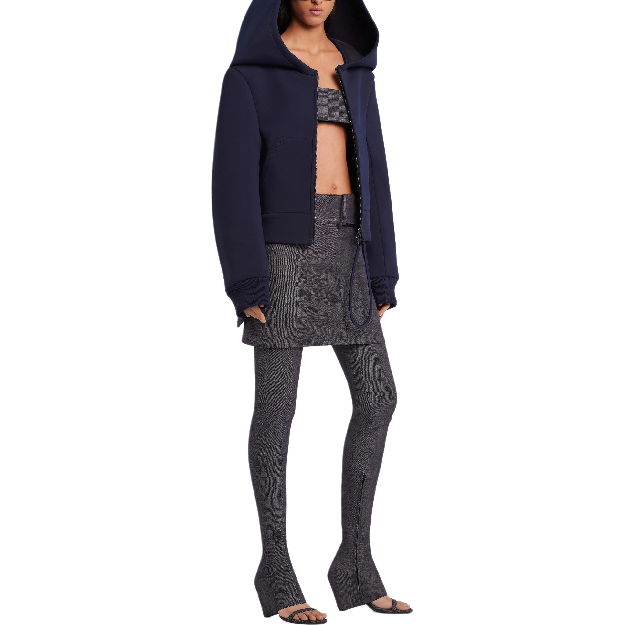 COURREGES SS25 COCOON BONDED JACKET