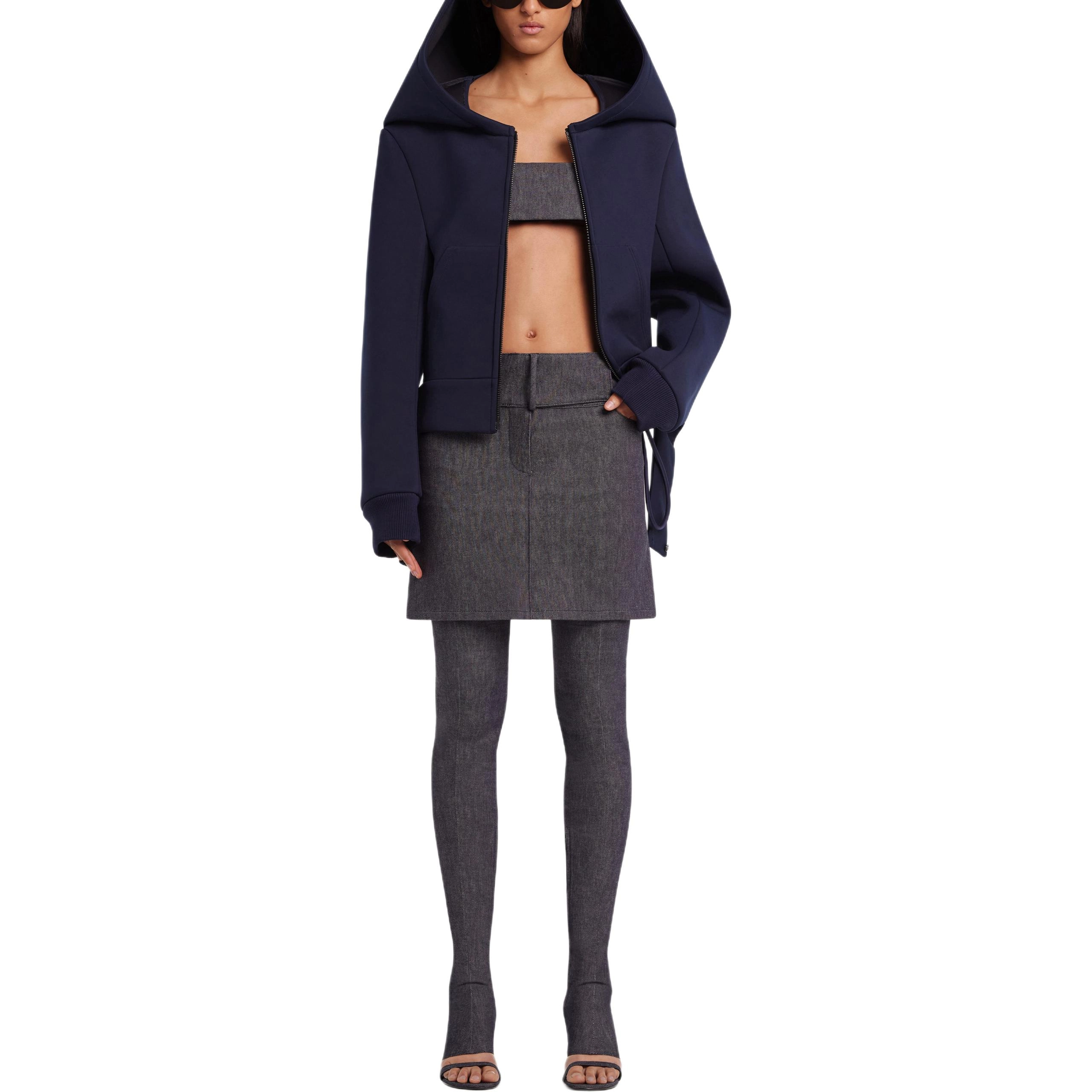COURREGES SS25 COCOON BONDED JACKET