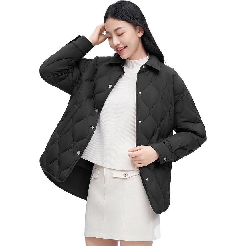 波司登 翻领休闲轻薄羽绒服 女款