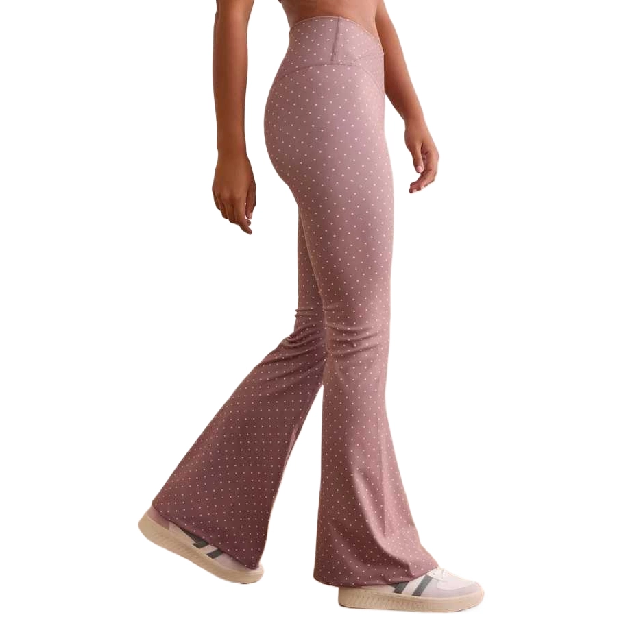 ALTAR'D STATE Go For It Polka Dot Flare Leggings