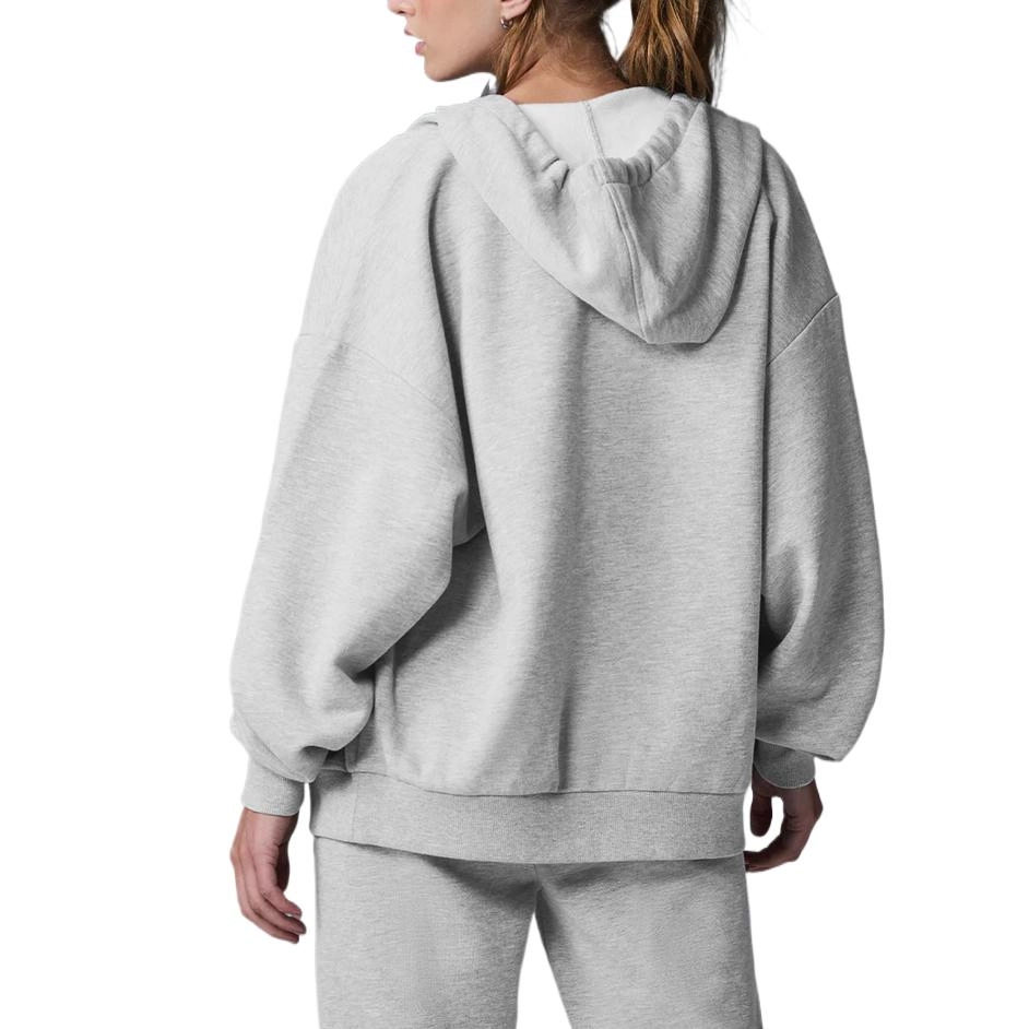 alo yoga Accolade Full Zip Hoodie logo