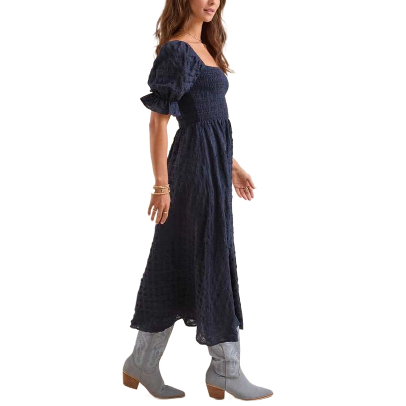 ALTAR'D STATE Mylee Textured Midi Dress