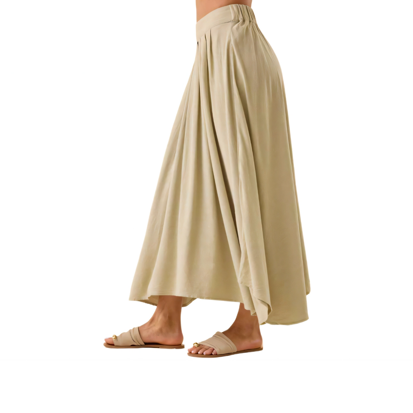 ALTAR'D STATE Jules Linen Maxi Skirt