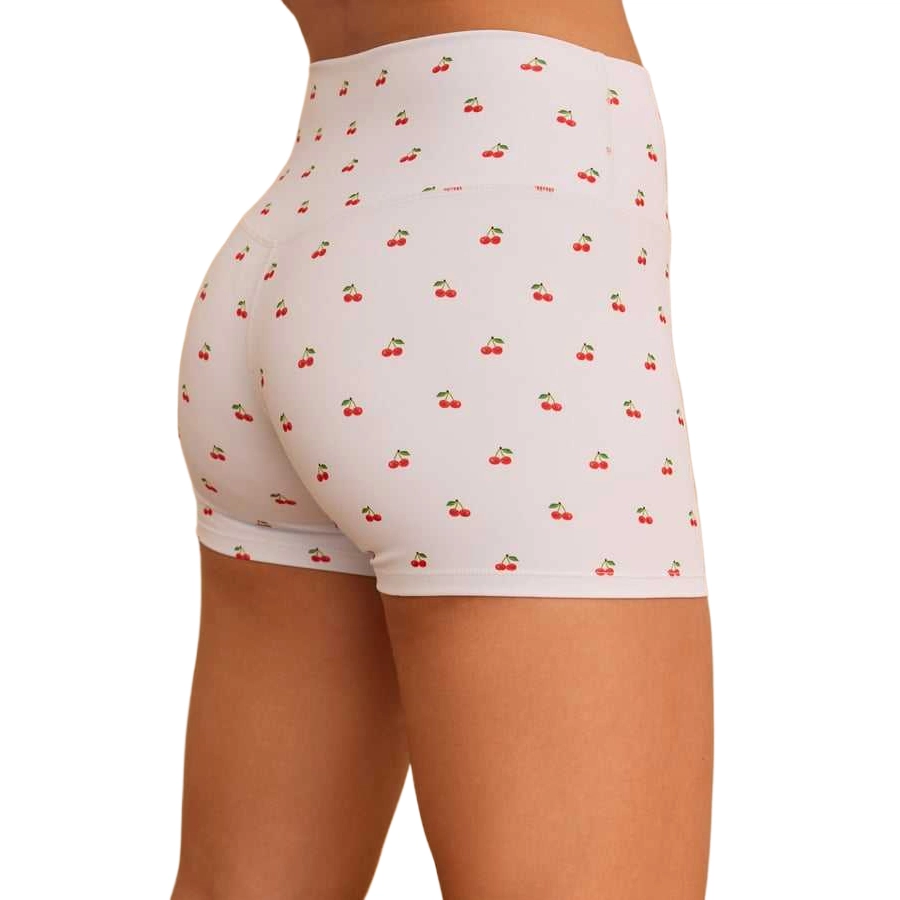 ALTAR'D STATE Move Free Cherry Print Bike Shorts