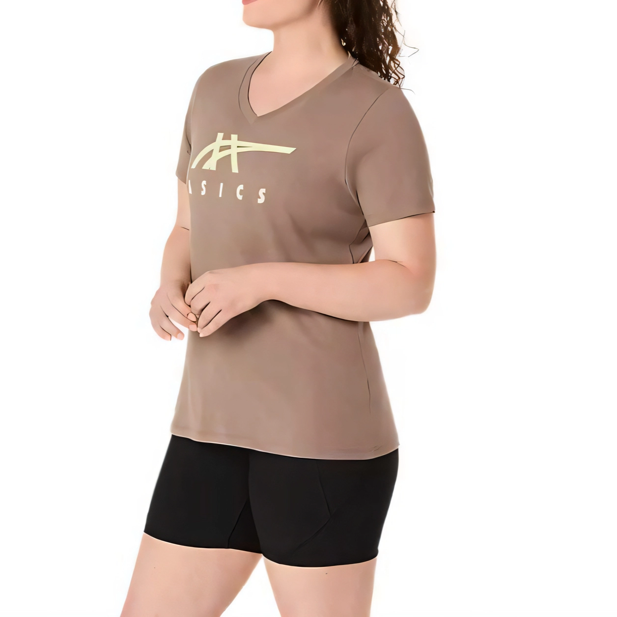 Asics x Better Cotton STRIPES V-NECK T