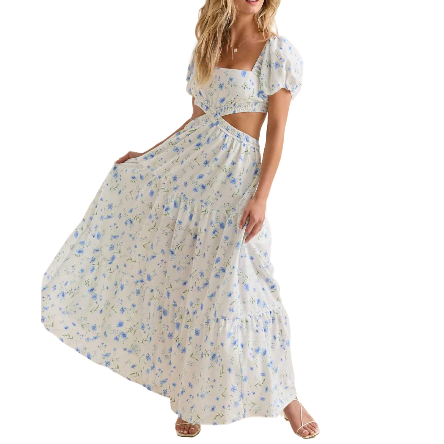 ALTAR'D STATE Rosie Floral Maxi Dress