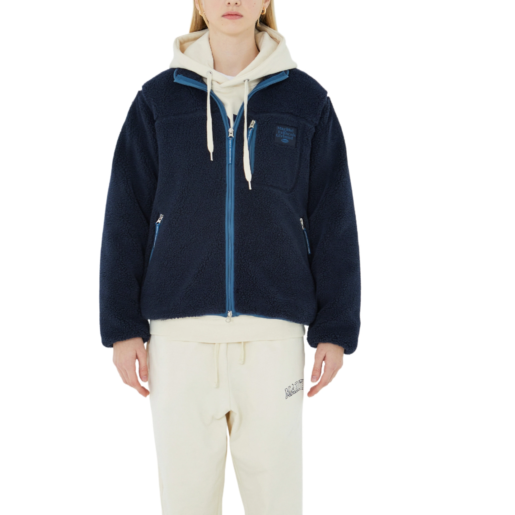 MARITHE FRANCOIS GIRBAUD FW21 VINTAGE FLEECE JACKET MARITHE