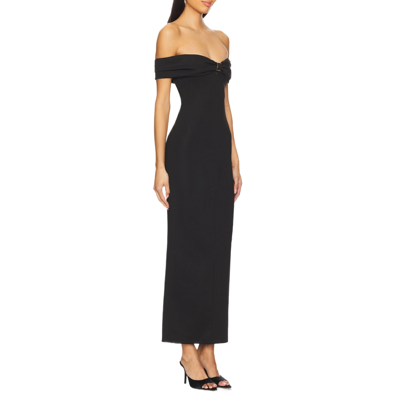 SUPERDOWN Blake Off Shoulder Gown