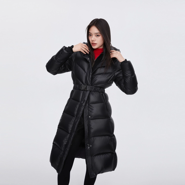 波司登 高蓬易回弹长款泡芙羽绒服 女款