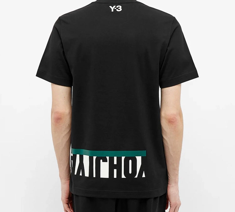 Y-3 Multi Block Graphic Tee T