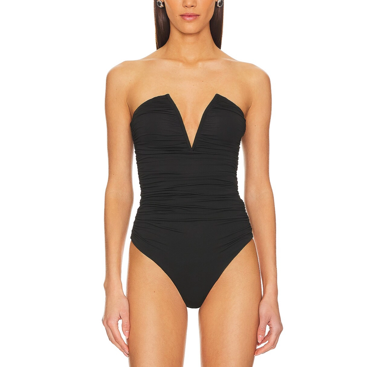SUPERDOWN Vivienne Ruched Bodysuit