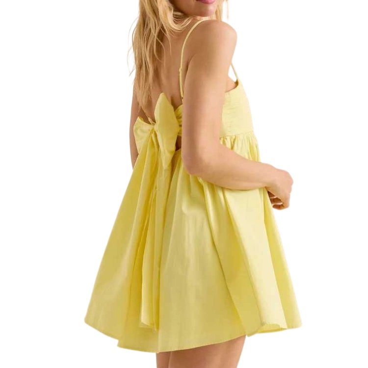 ALTAR'D STATE Jancy Bow Mini Dress