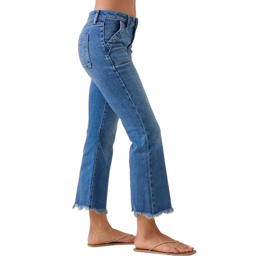 ALTAR'D STATE Jaylyn Front Pocket Crop Jeans