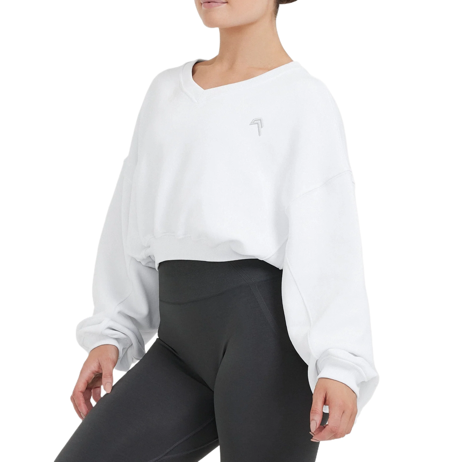 ONER ACTIVE All Day Lightweight Oversized V-Neck Sweatshirt