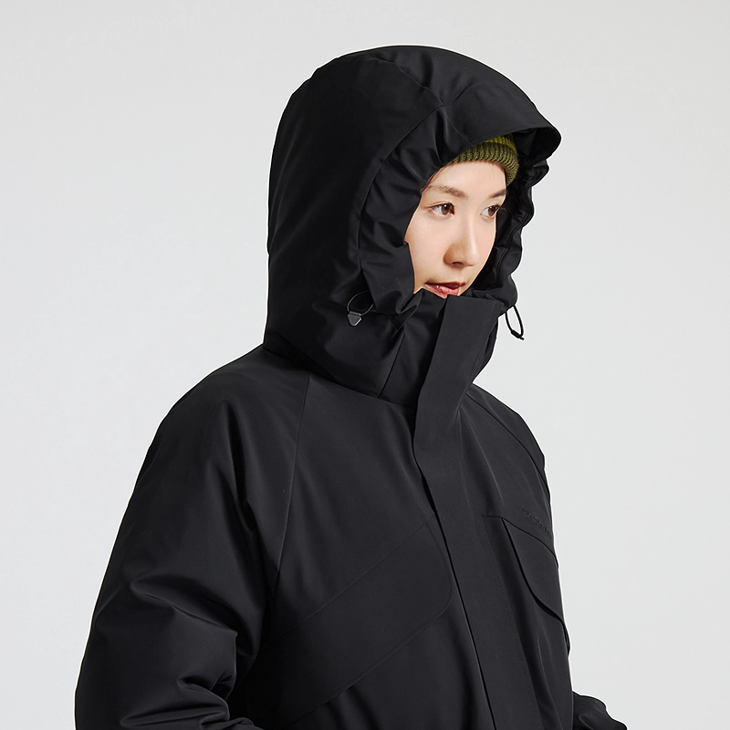 探路者 山系户外徒步极寒登山加厚保暖羽绒服 女款