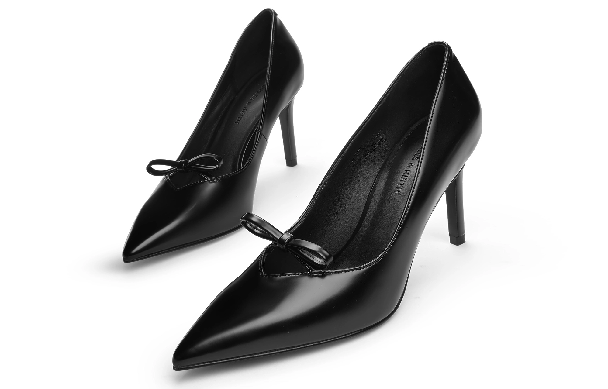 CHARLESKEITH ck PU 8.2cm Black BoxCARAMELSilver