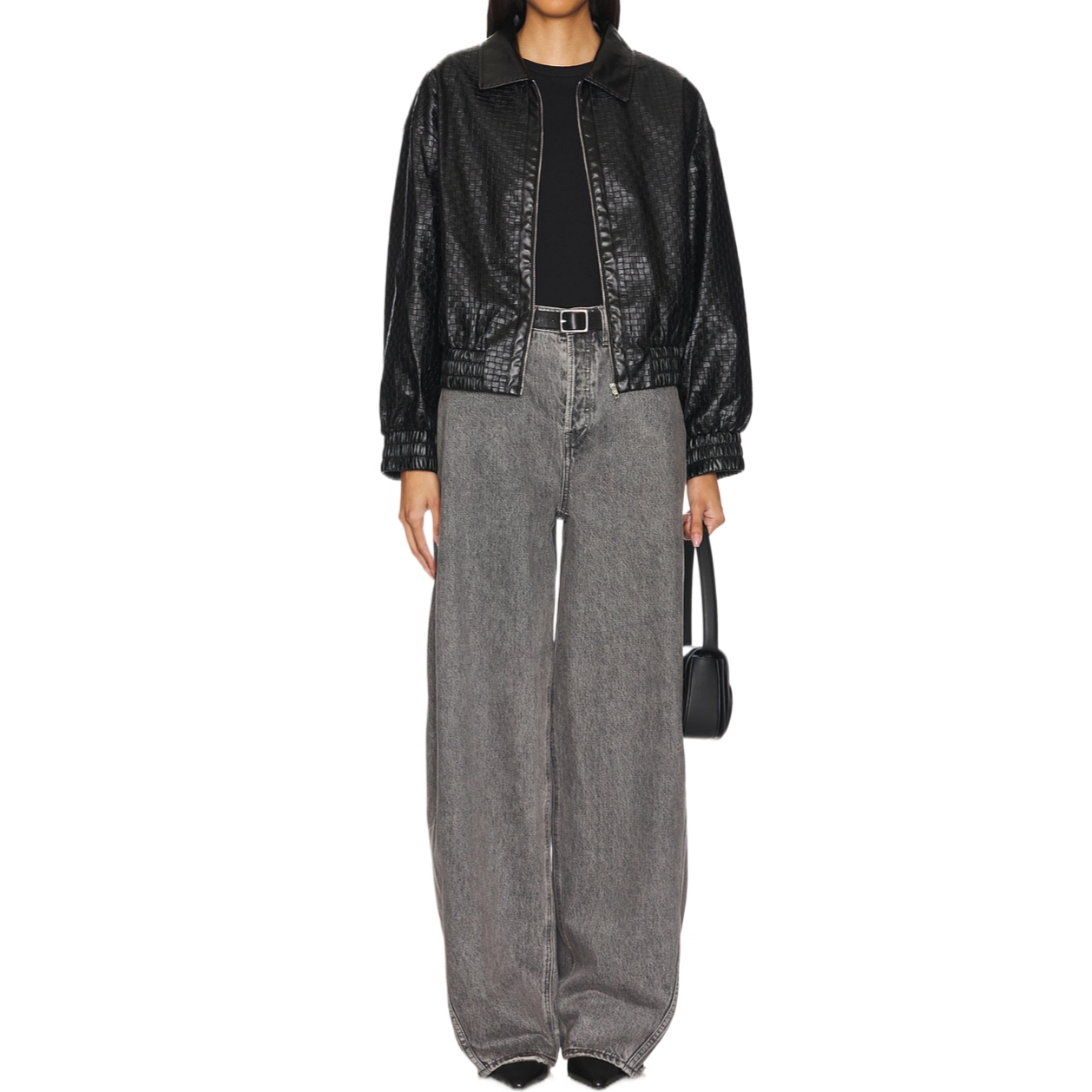 SUPERDOWN Alia Faux Leather Jacket