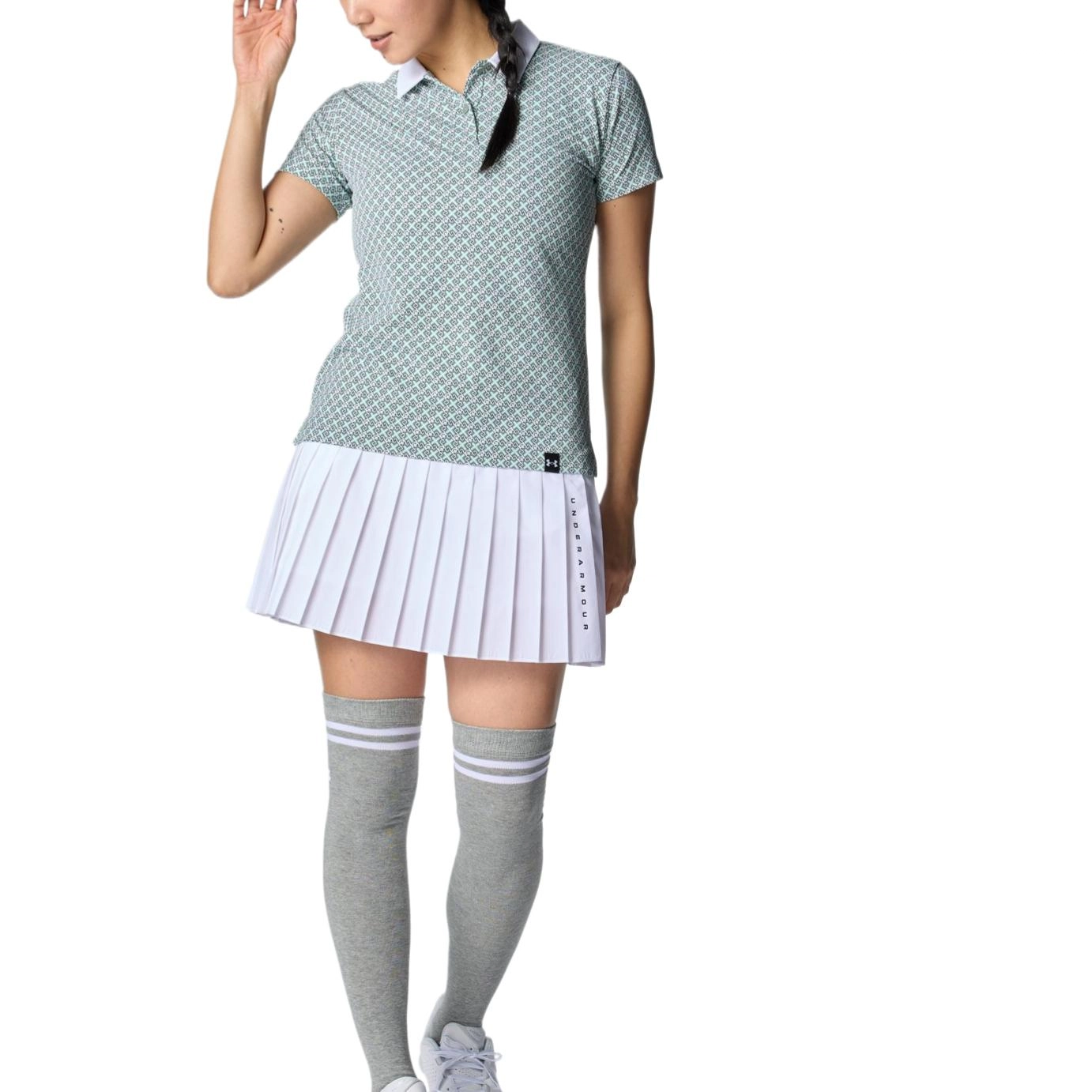 Under Armour ArmorDry Monogram Check Polo 348