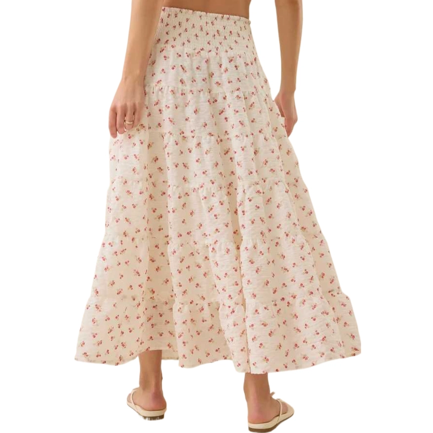 ALTAR'D STATE Floral Midi Skirt