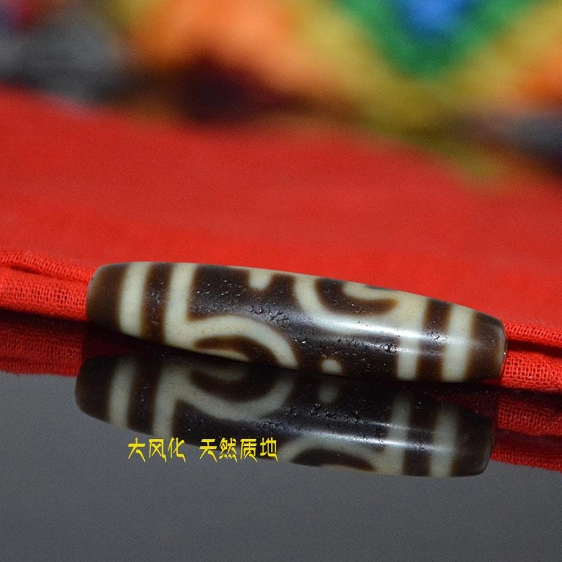灵运宝 【师傅已加能量】#转运招财西藏藏区九眼高油风化天珠原创民族风老矿风化油润包浆老料器磨损到位 玛瑙 吊坠 男女同款情侣款