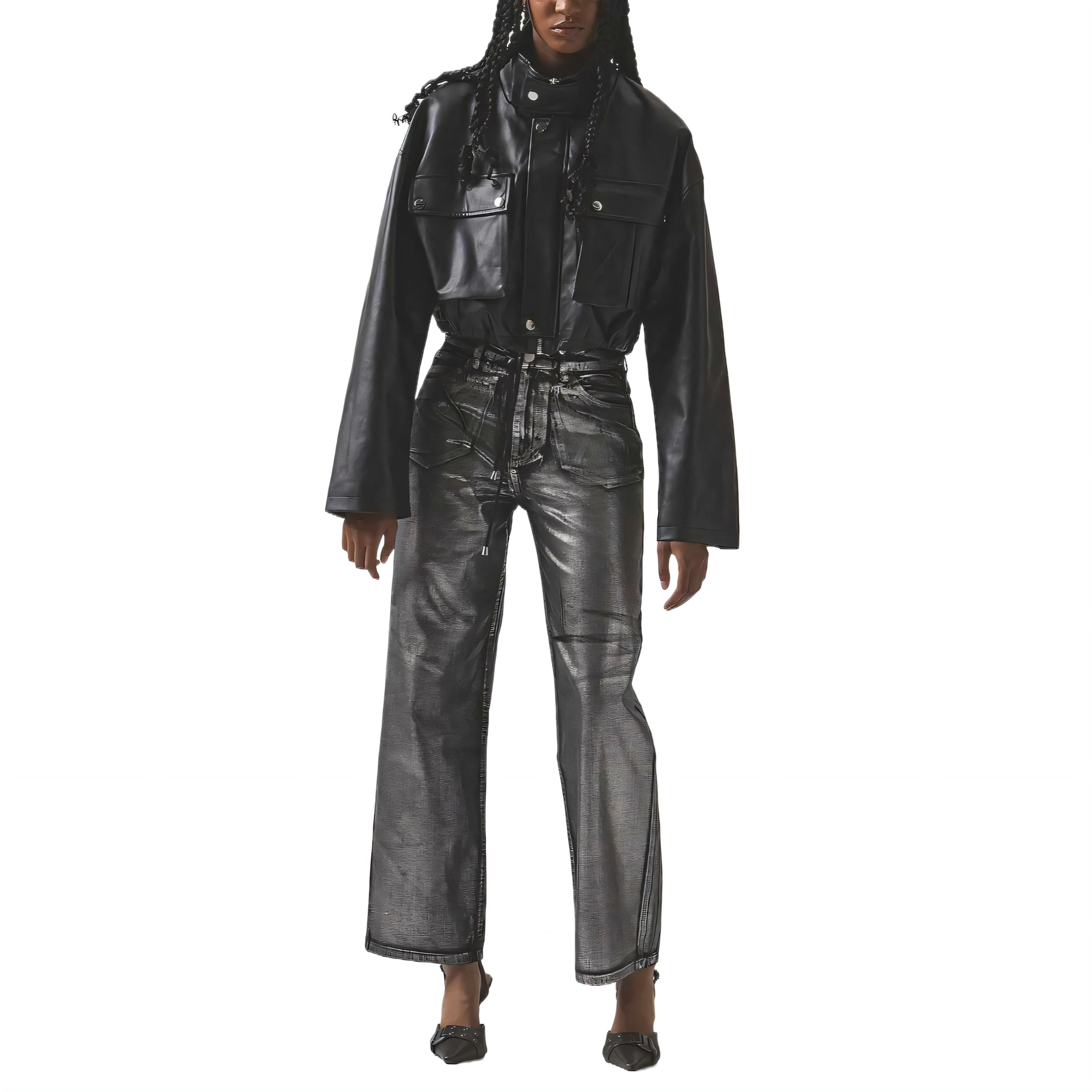 SUPERDOWN Katie Faux Leather