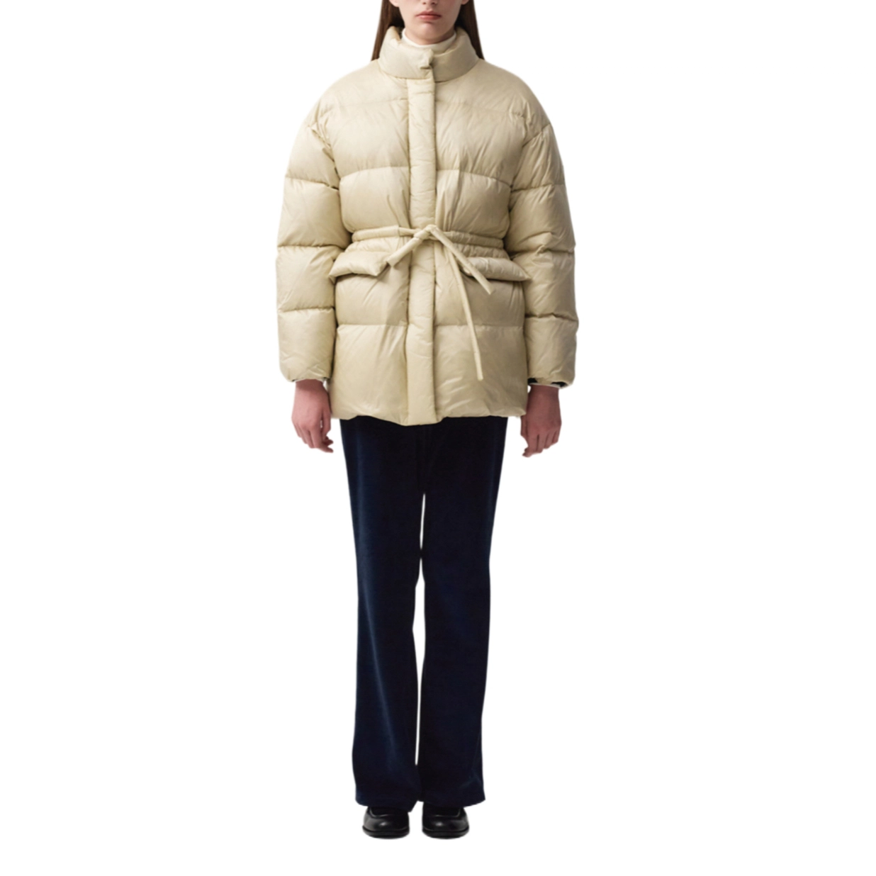MARITHE FRANCOIS GIRBAUD W STRING GOOSE DOWN JACKET