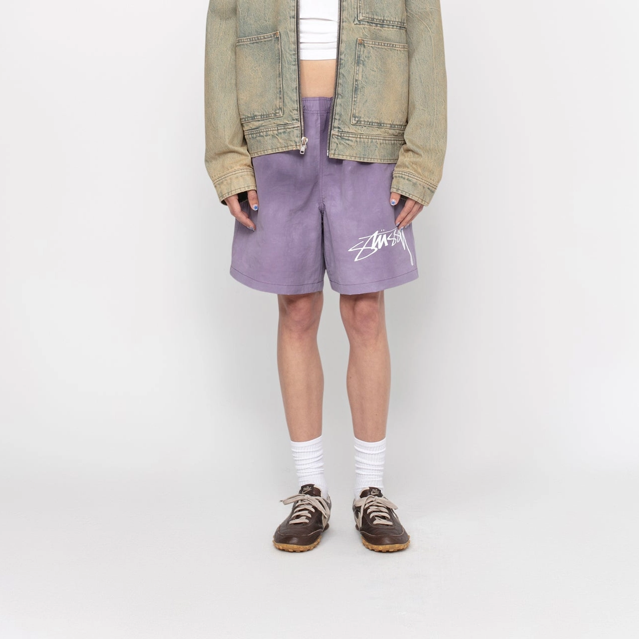Stussy SS24 NYLON SHORT WAVE DYE Logo