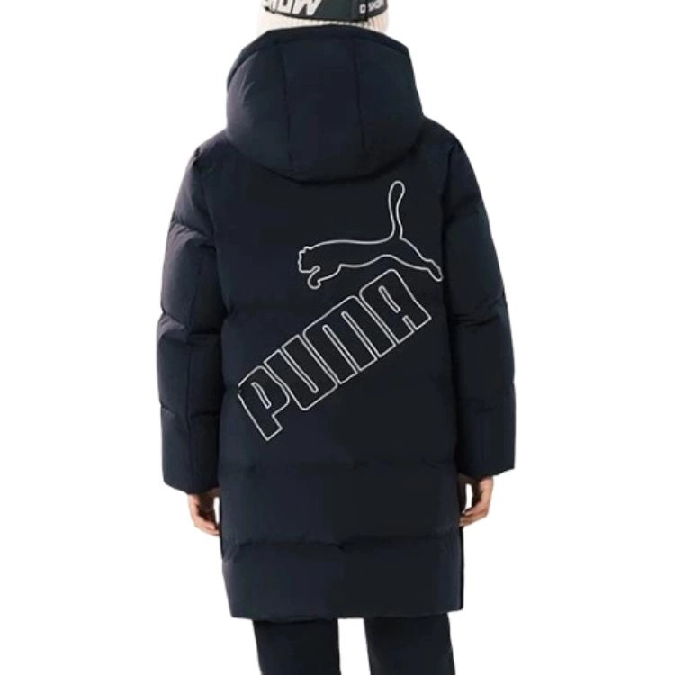 PUMA SportstyleBIG WISESHIELD LOGO LONG DOWN COAT logo