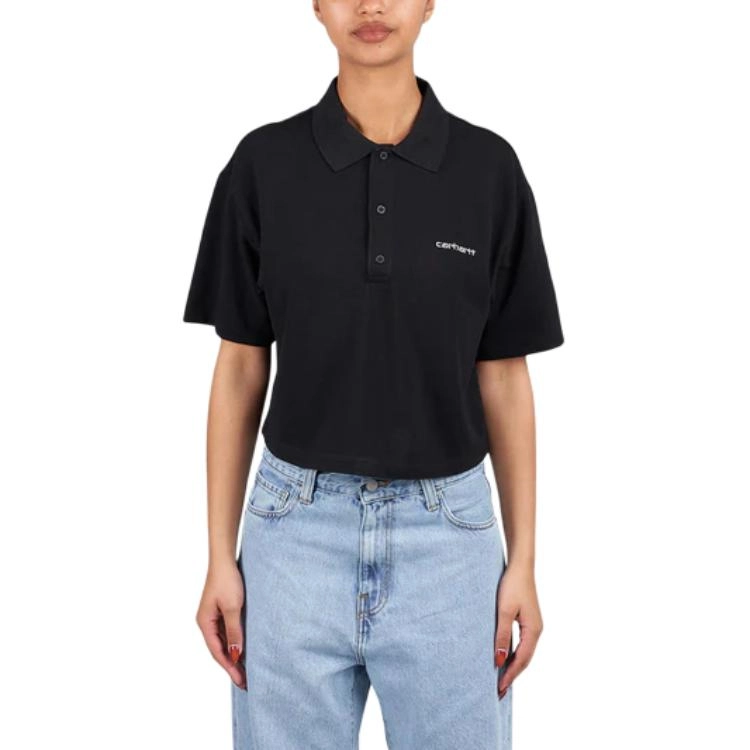 Carhartt WIP SS25 W' SS Carhartt Script Polo T-Shirt