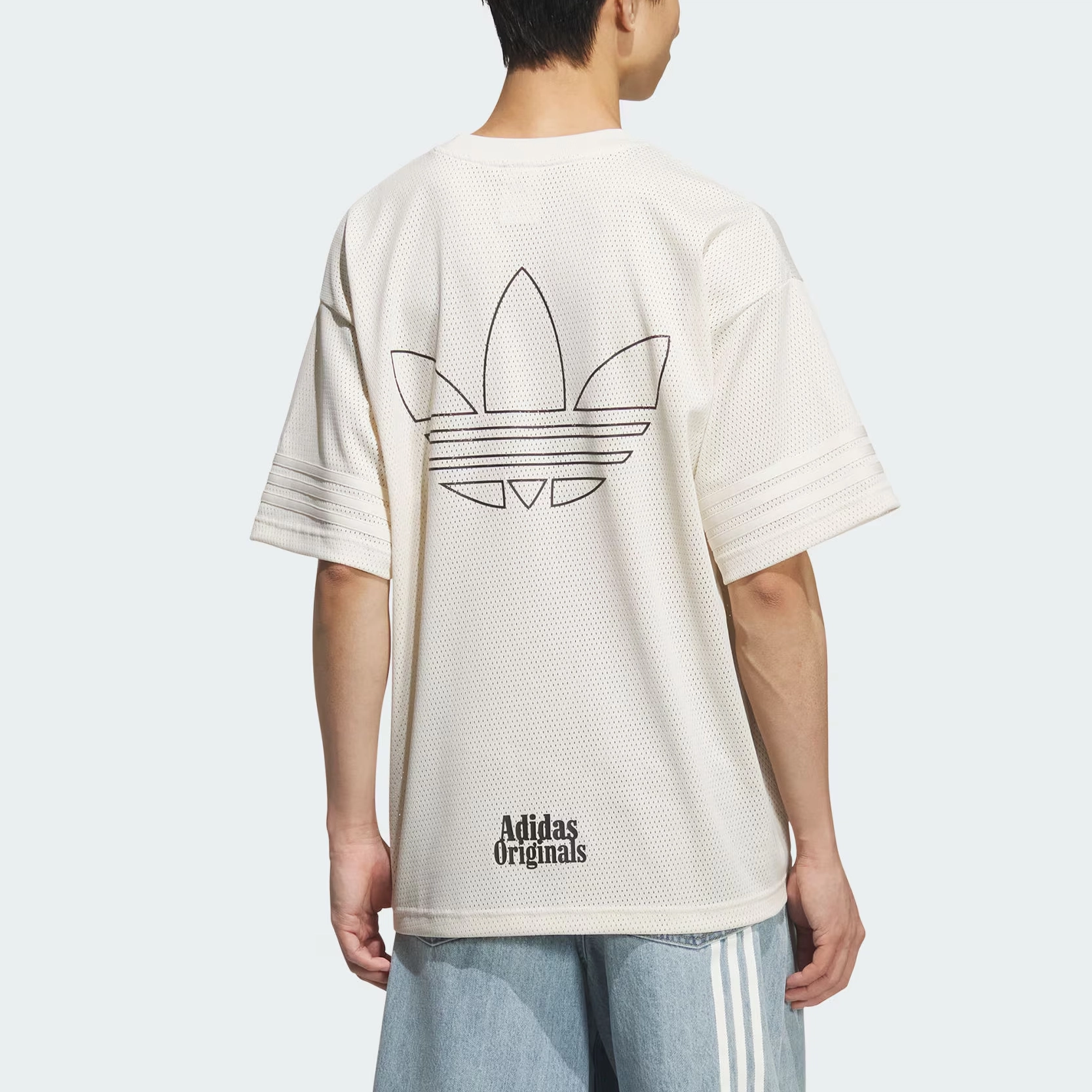 adidas originals RETROTop SS25 Basketball MESH logoT