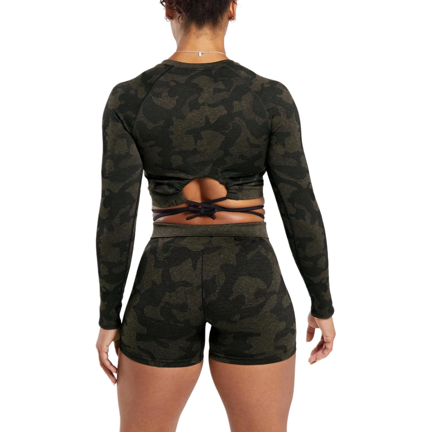 GYMSHARK Adapt Camo Seamless Ribbed T
