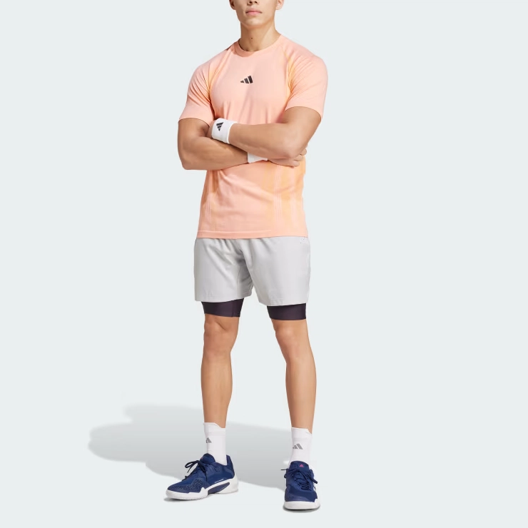 adidas AEROREADY TENNIS PRO SEAMLESS AEROREADY FREELIFT TEE T