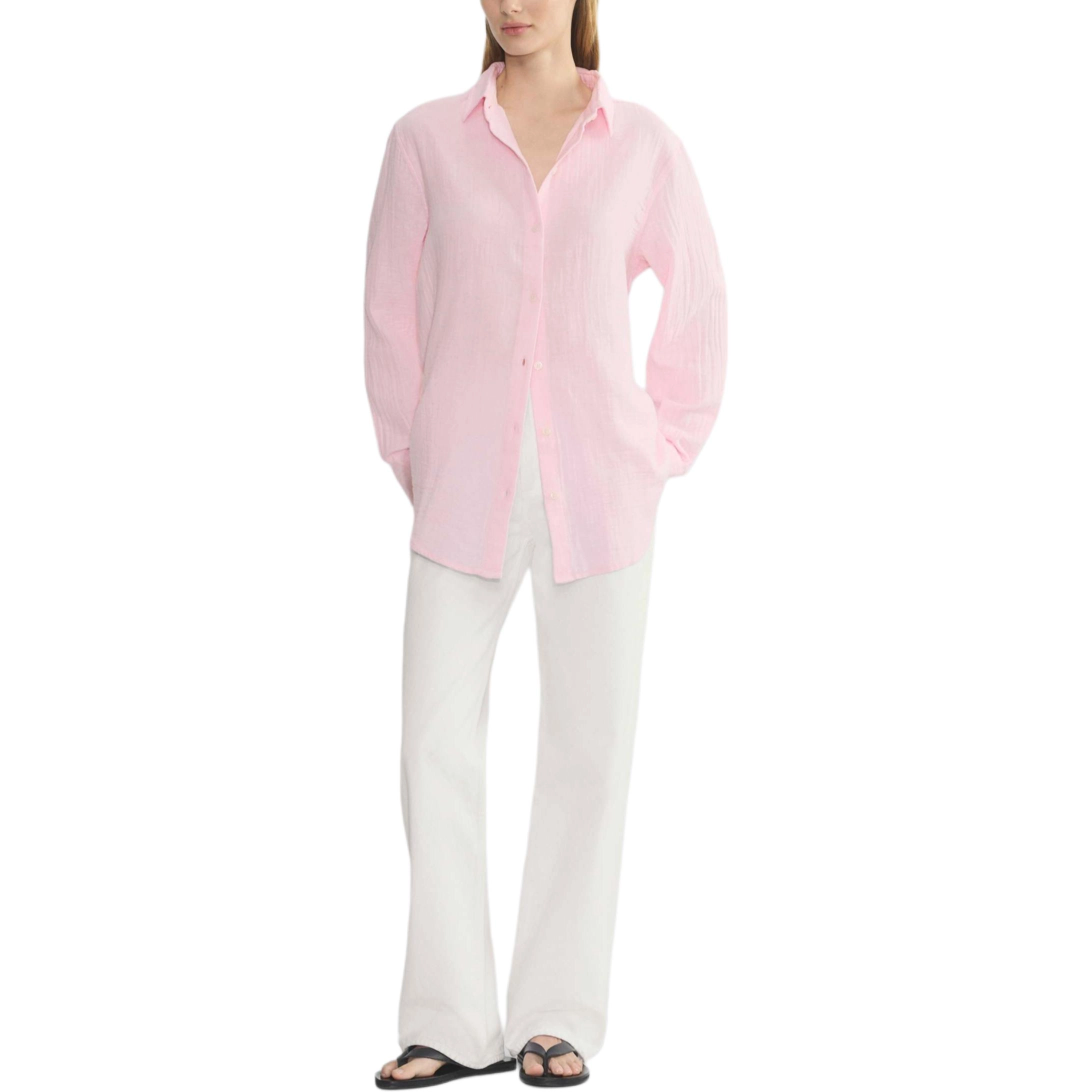 ARITZIA Little Moon Airplush Cotton Sail Shirt