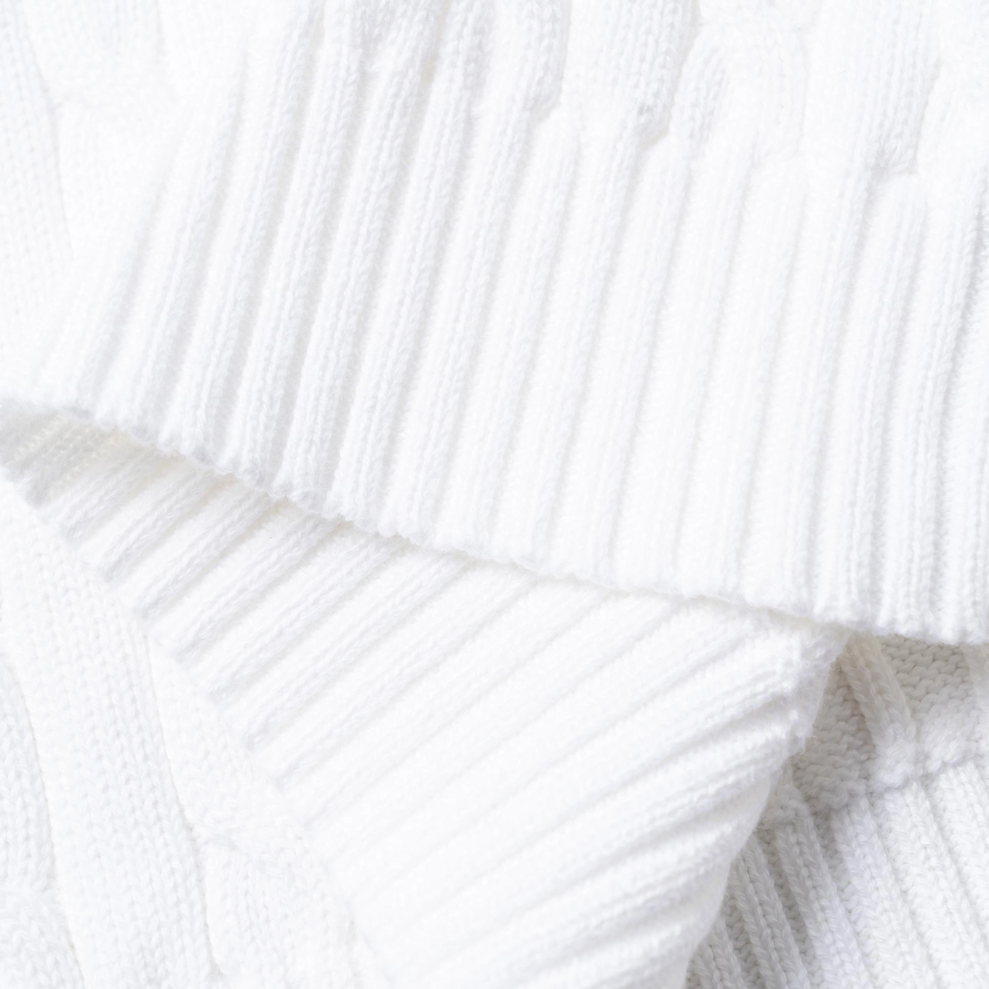 Polo Ralph Lauren Cable-Knit Cotton V-Neck Sweater V