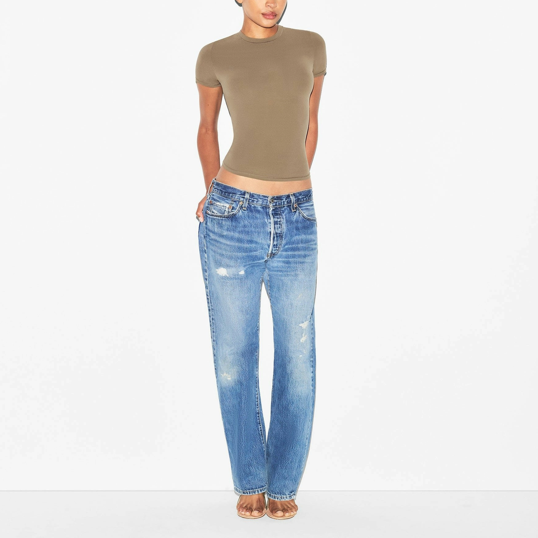 SKIMS SS25 FITS EVERYBODY T-SHIRT T