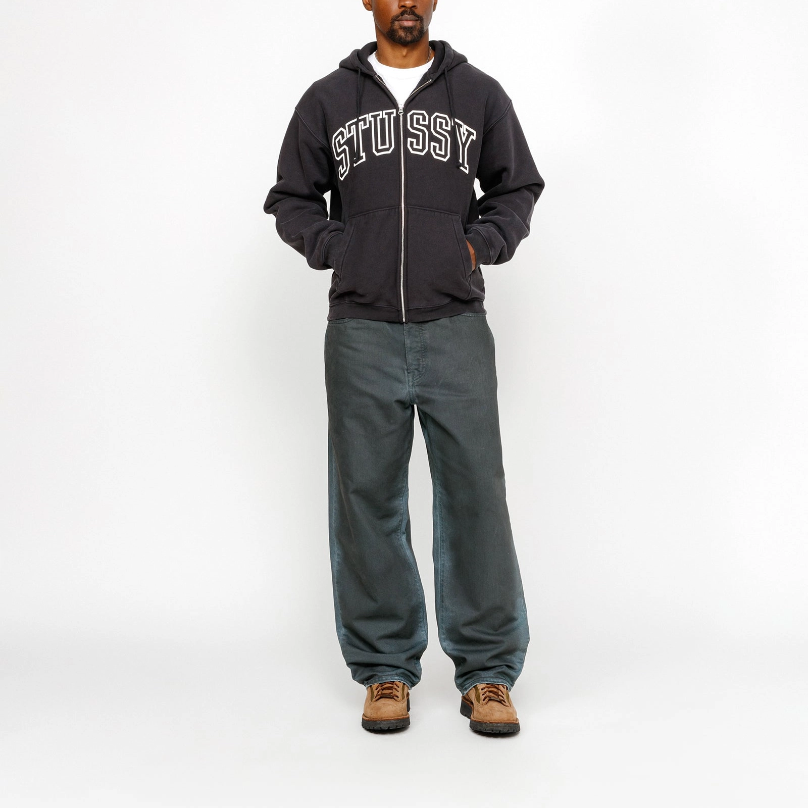 Stussy SS24 OUTLINE ZIP HOODIE