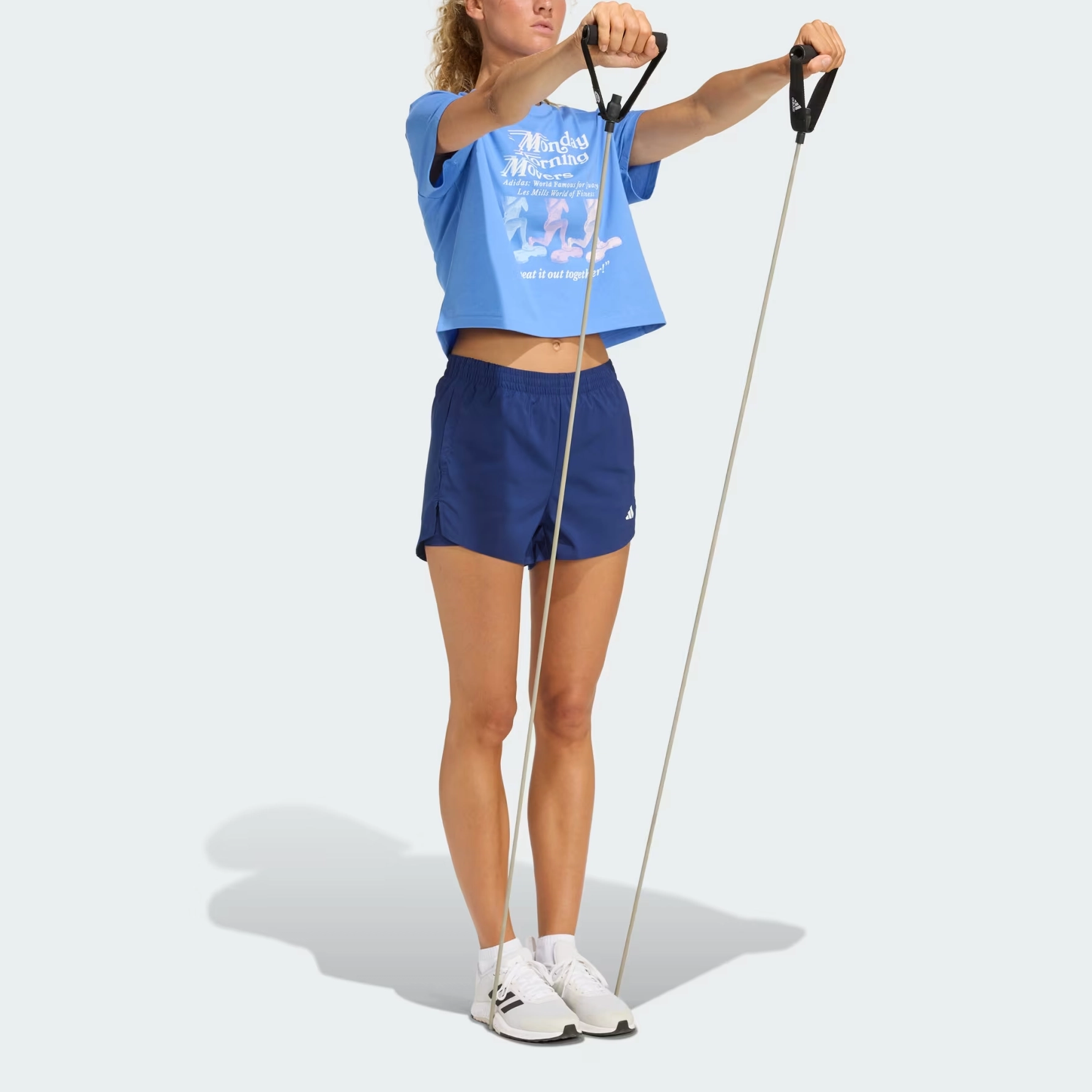 adidas LES MILLS Movers Graphic logo SS25T