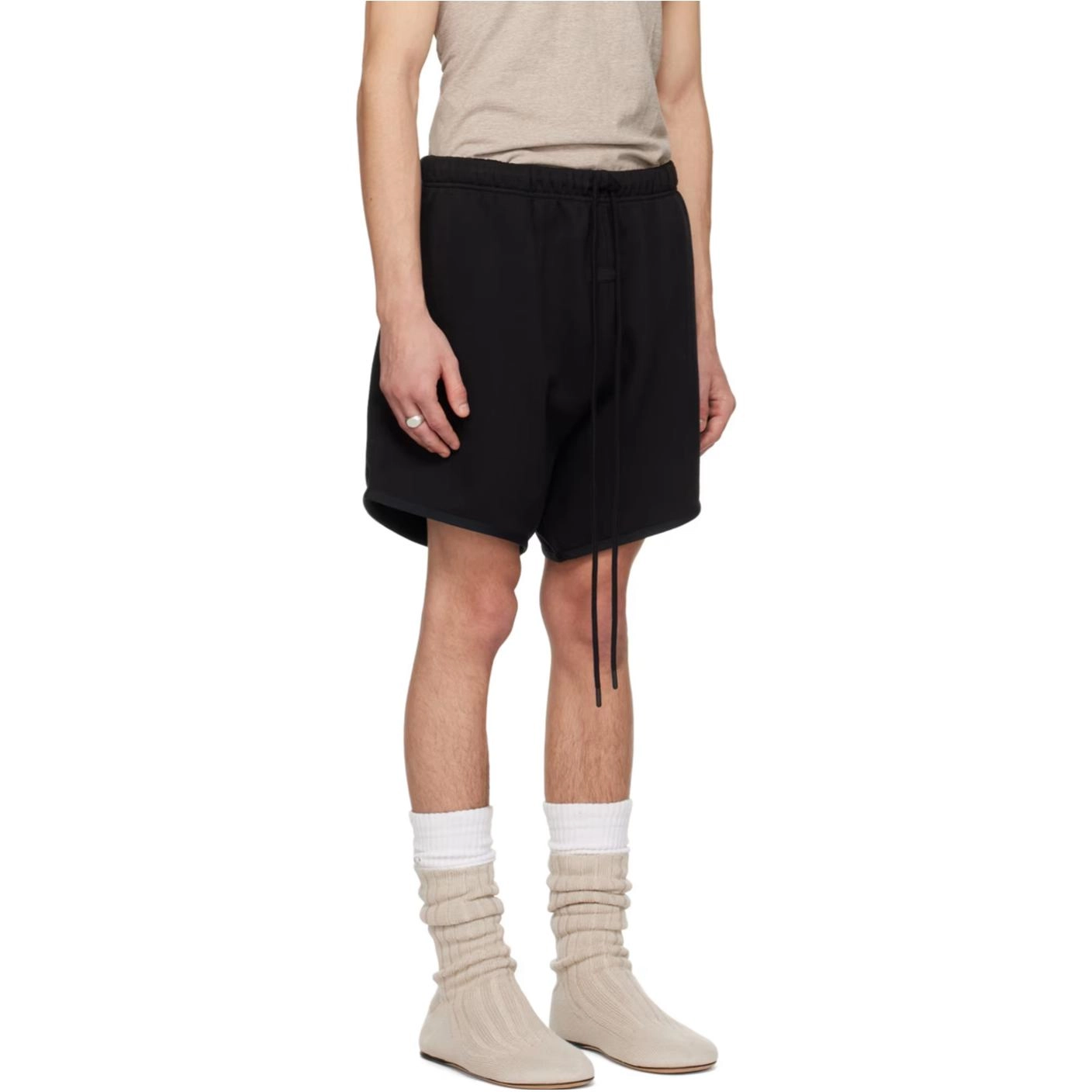 Fear of God Essentials SS24 drop2 Sweat Shorts Jet Black