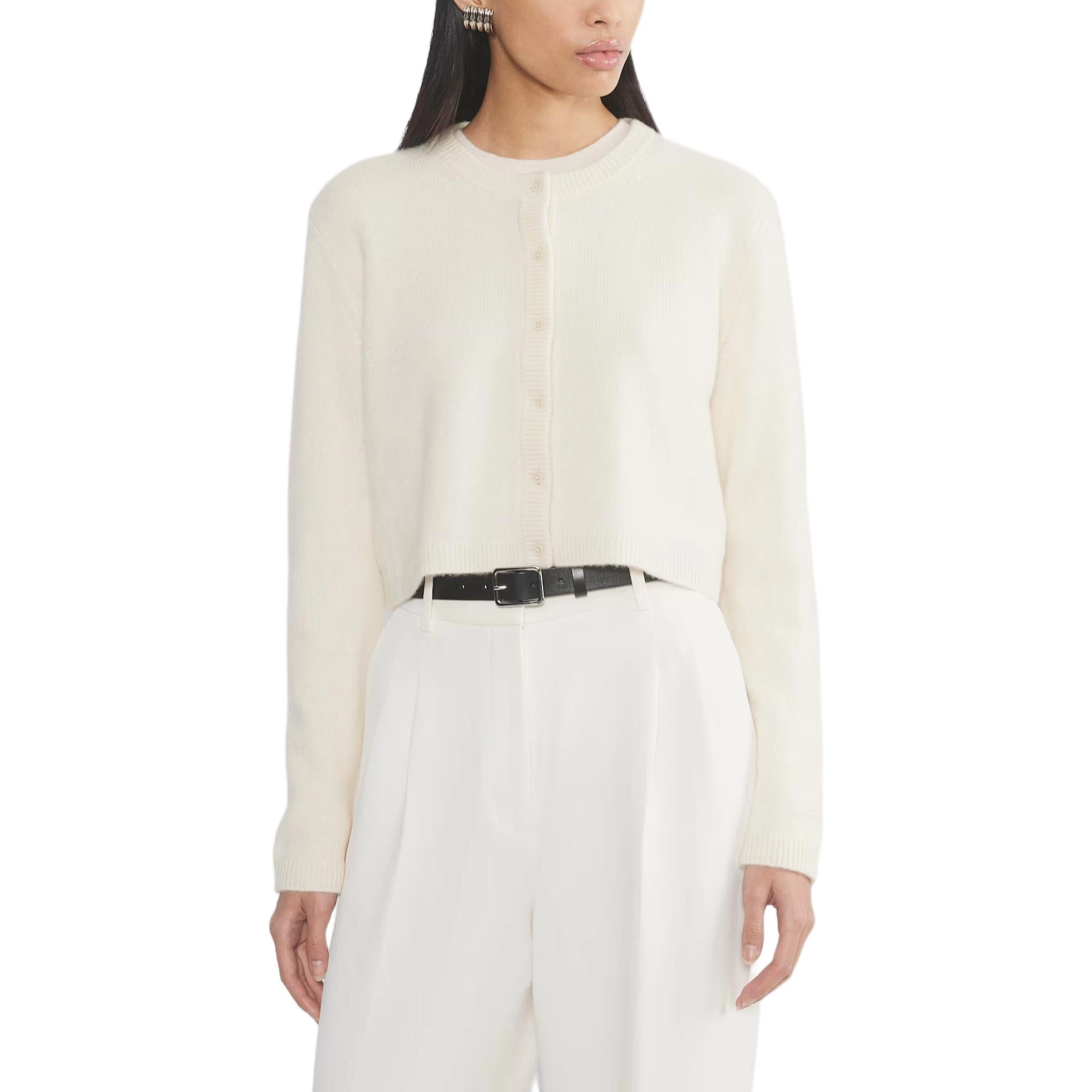 ARITZIA Cashmere Relaxed Crew Cardigan