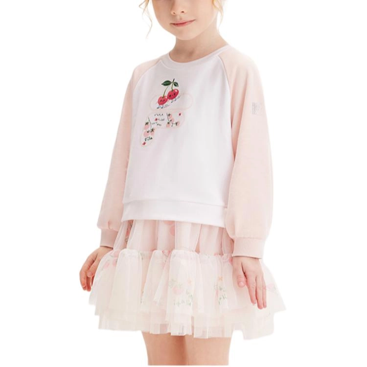 FILA KIDS WHITE LINE logo